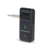 Nedis BTRC3024BK- Bluetooth Přijímač| Výstupní konektor: USB-C™ Zásuvka / 3.5 mm | AAC / SBC | Černá