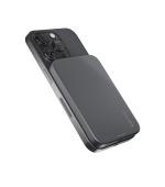 Epico 5000mAh Alu PowerBanka s MagSafe - šedá