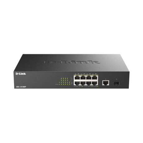D-Link DGS-1010MP/E 10x 1000 Desktop PoE+ Switch