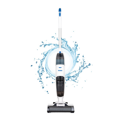 TESLA AquaStar AQ500 - multifunkční akumulátorová podlahová myčka a vysavač