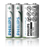 Philips baterie AAA LongLife zinkochloridová - 4ks