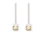 Nedis CCBW85221WT200 - CAT6 S/FTP Síťový Kabel | RJ45 (8P8C) Zástrčka – RJ45 (8P8C) Zástrčka | 20 m | Bílá barva