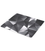 Endorfy Crystal Black L Podložka pod myš, herní, 450×400×3mm, voděodolná, černá