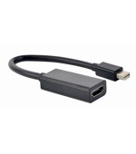 GEMBIRD Kabel CABLEXPERT red. miniDisplayport na HDMI, M/F, černá
