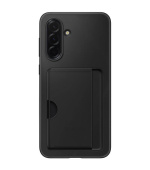 Samsung Zadní kryt s kapsou na kartu pro Galaxy A36 Black