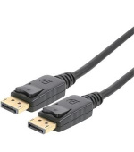 PremiumCord DisplayPort 2.0 přípojný kabel M/M, zlacené konektory, 1,5m