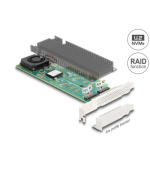Delock Karta PCI Express x8 na 2 x interní NVMe M.2 Key M s RAID - Low Profile