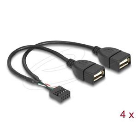 Delock 8 portový USB 2.0 Hub