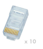 DATACOM Plug UTP CAT5E 10p10c- RJ50 lanko (10ks)