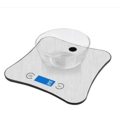 Platinet kuchyňská váha z nerezové oceli s výpočtem živin a aplikací Bluetooth