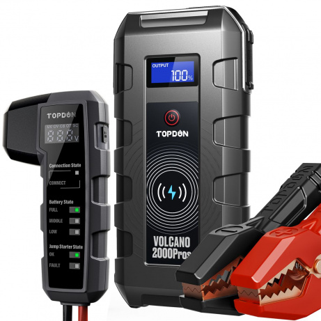 TOPDON Car jump starter Volcano 2000Pros