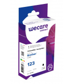 WECARE ARMOR ink kompatibilní s BROTHER LC-123BK, černá/black