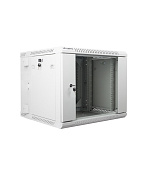 LANBERG RACKOVÁ SKŘÍŇ 19" DVOUDÍLNÁ NÁSTĚNNÁ 9U/600X600 (FLAT PACK) ŠEDÁ