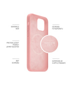 FIXED MagFlow Apple iPhone 12 PM, růžový