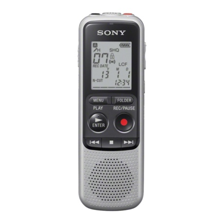 Sony dig. diktafon ICD-BX140,stříbrný,4GB