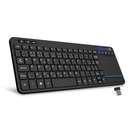 CONNECT IT Touch bezdrátová klávesnice + touch pad