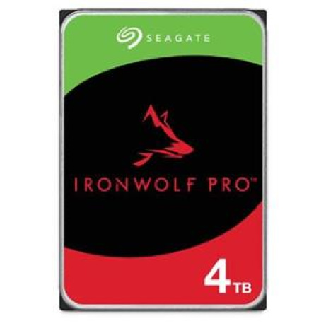 Seagate IronWolf PRO, NAS HDD, 4TB, 3.5", SATAIII, 256MB cache, 7.200RPM