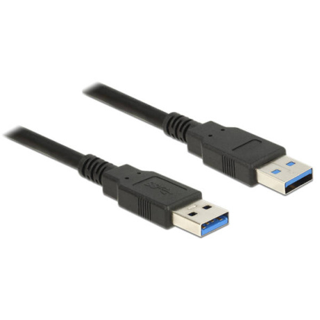 Delock Kabel USB 3.0 Typ-A samec > USB 3.0 Typ-A samec 1,5 m černý
