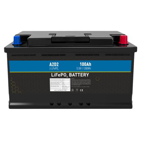 A2D2 baterie LiFePO4 12,8V 100Ah F15 Car Battery Case (Gotion cells)