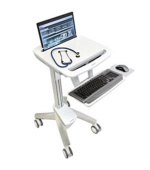 ERGOTRON StyleView® EMR Laptop Cart, SV40, Pojízdný multifunkční stojan na NTB, LCD, klávesnici, myš