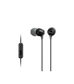 SONY MDR-EX15AP - Sluchátka do uší s mikrofonem - Black