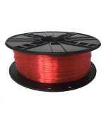 GEMBIRD Tisková struna (filament), PETG, 1,75mm, 1kg, červená