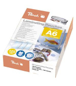 PEACH laminovací folie A6 Laminating Pouch (111x154mm), 125mic, 100ks