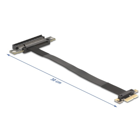 Delock Riser karta PCI Express 3.0, ze zástrčky x1 na slot x8, s kabelem, délka 30 cm