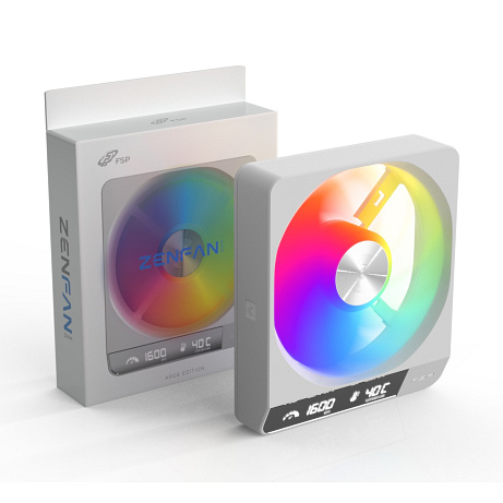 FSP Ventilátor ZENFAN-WA, A.RGB, White