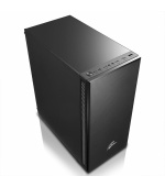 EVOLVEO Silens S1/Midi Tower/Transpar./Černá