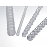 Plastové hřbety 10 mm, bílé