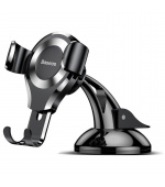 Baseus SUYL-XP0S Osculum Gravity Držák do Auta Black/Silver