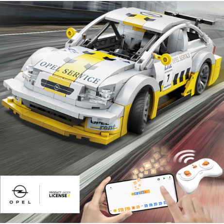 Programovatelná stavebnice RC auta Opel Astra V8 Coupe - 330 dílků