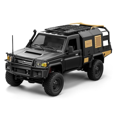 RC auto Land Cruiser TOYOTA Supertourer - černá + náhradní akumulátor