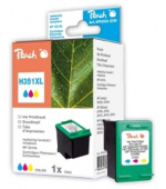 PEACH kompatibilní cartridge HP CB338E No.351, Color, 21 ml