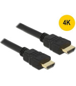 Delock kabel High Speed HDMI s Ethernet – HDMI A samec > HDMI A samec 4K 0.5 m