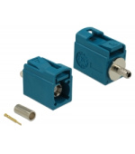 Delock FAKRA Z samice 21 mm (krátký) pro krimpování