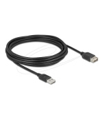 Delock USB 2.0 prodlužovací kabel EASY USB Type-A samec na EASY USB Type-A samice 5 m, černý