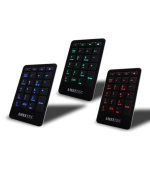 AMEI Keyboard AM-KN101B Professional Letter Blue Illuminated digital keypad