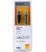 BELKIN USB 2.0 kabel A-B, řada standard, 4.8 m