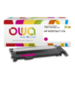 OWA Armor toner kompatibilní s HP W2123A,4500st, červená/magenta