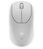 Dell Alienware Pro/Herní/Optická/Pro praváky/26 000 DPI/Drátová+bezdrátová/Bílá