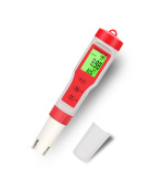 W-Star Tester vody 4v1 EZ9908 na pH, vodivost, TDS pro bazény, studny a hydroponii