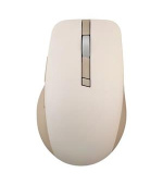 Asus MD200 bezdrátová myš - optická/2,4Ghz dongl/bluetooth/tichá/6 tlačítek/4200dpi/béžová
