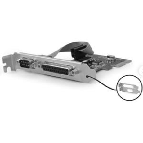 GEMBIRD PEX-COMLPT-01 Rozšiřující karta PCI-Express s sériovým portem COM a paralelním portem LPT