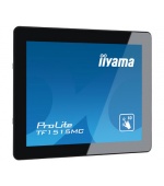 15" iiyama TF1515MC-B2: TN, XGA, capacitive, 10P, 350cd/m2, VGA, DP, HDMI, černý