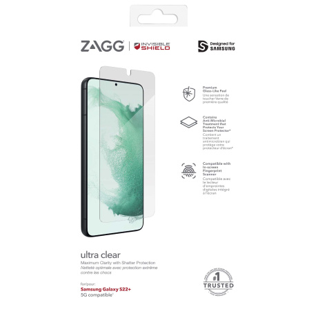 ZAGG Invisible Shield Ultra Clear + fólie Samsung Galaxy S22 + 5G