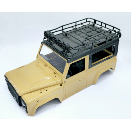Použitá písková karoserie pro RC auto RMT LAND ROVER 1/12