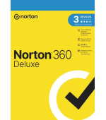 NORTON 360 DELUXE 25GB +VPN 1 uživatel pro 3 zařízení na 3 roky