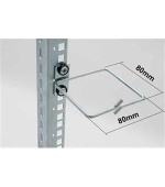 OPTIX háček 80x80 kovový RAX-D1-X88-X3